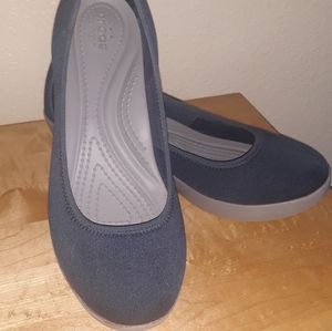 Crocs wedge shoes Size 8
